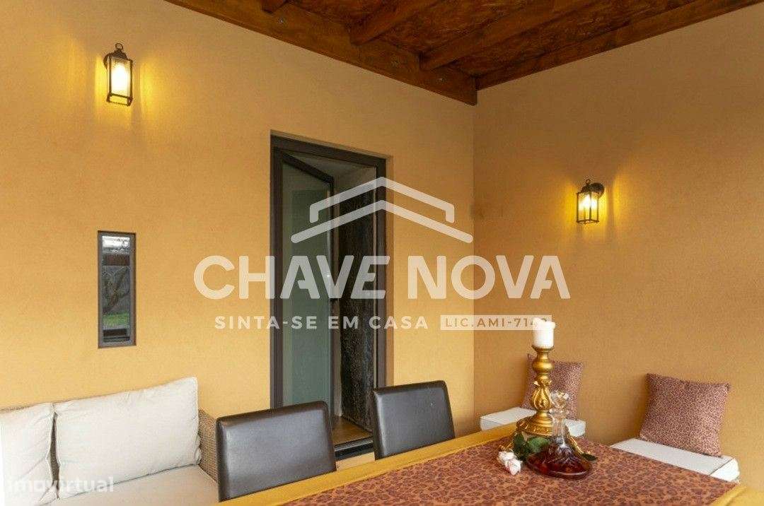 Moradia em Pedra c/Piscina + 2 T2  com Vista Rio em  Melres (Gondomar) - Grande imagem: 5/25