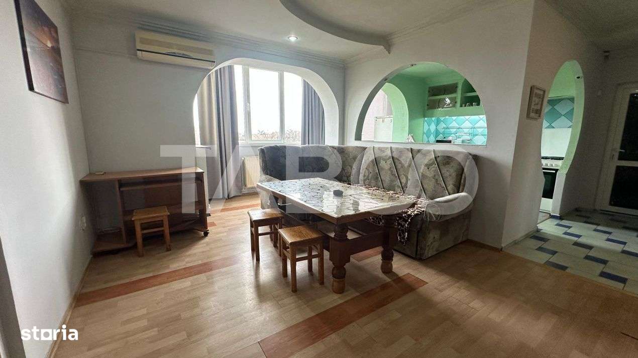 Apartament 72 mpu 3 camere 2 balcoane etaj intermediar Terezian Sibiu - Imagine principală: 3/14