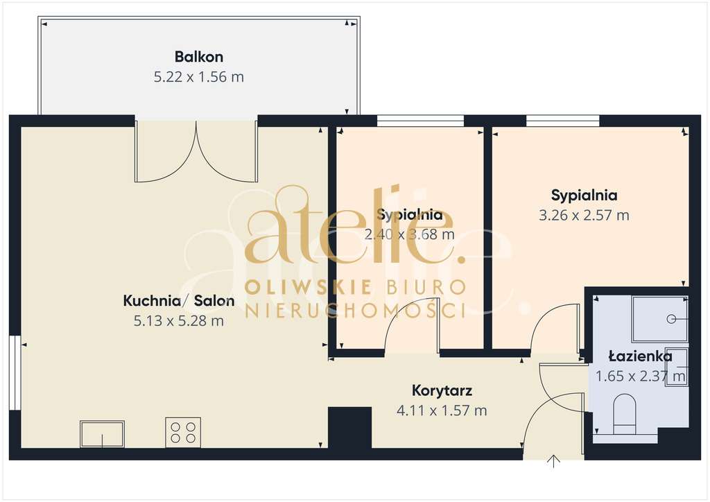 Nowoczesny rytm życia zamknięty w trzech pokojach!-15