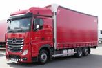 Mercedes-Benz ACTROS 25. 480 / FIRANKA / PODNOSZONY DACH / 3 osiowy / 6x2 / 2019 ROK / - 1