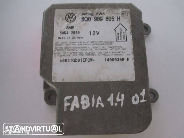 Centralina De Airbags Skoda Fabia (6Y2) - 1