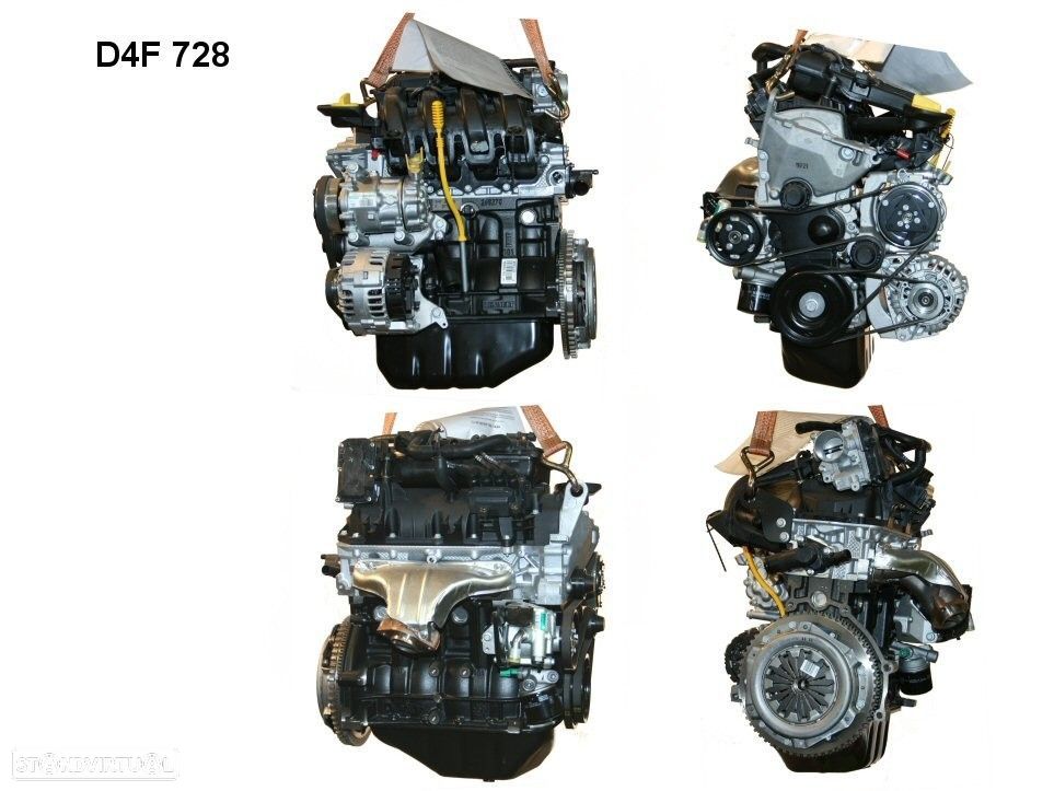 Motor Completo  Novo RENAULT Clio 1.2 16v - 1