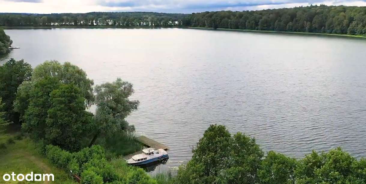 Działka inwestycyjna (budowlana) posiadająca 75m linii brzegowej-8