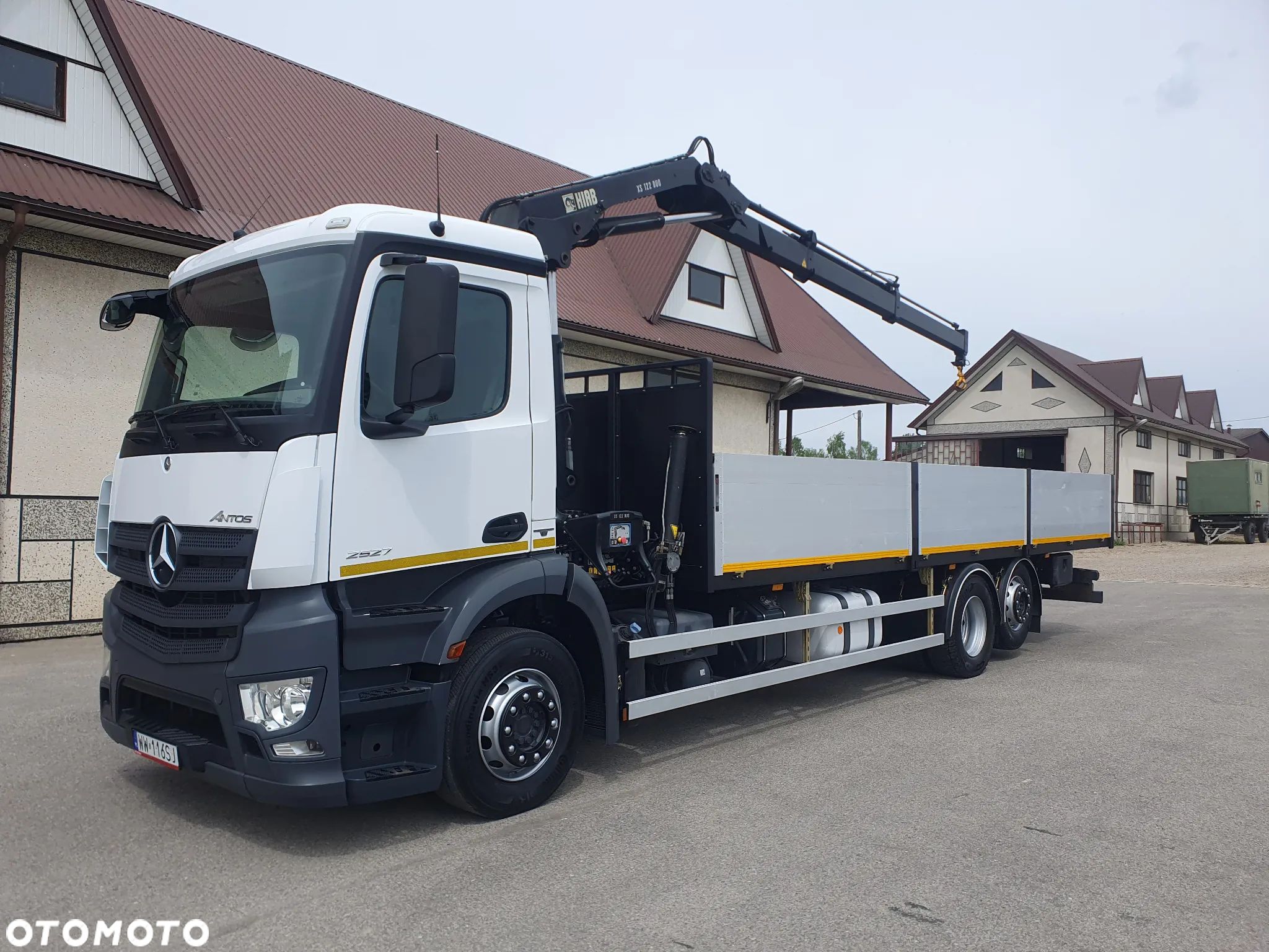 Mercedes-Benz Antos 2527 | 6x2 | Skrzynia 8,5 m | HDS HIAB 122 B-2 DUO | Euro 6 - 1