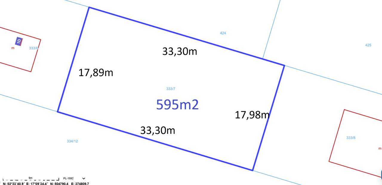 Paczkowo/Swarzędz działka z szerokim frontem i MPZP Super Miejsce !!-5