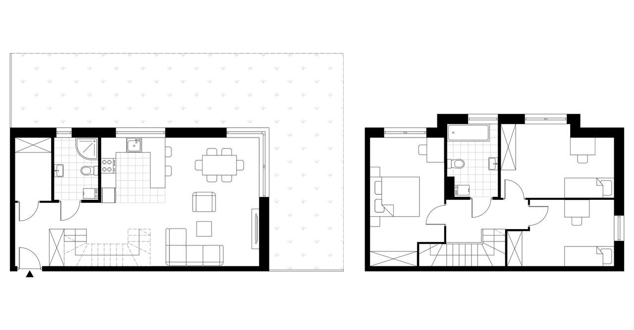 4-pokojowy dom 101m2 + ogródek Bez Prowizji - Pełny obrazek: 3/8