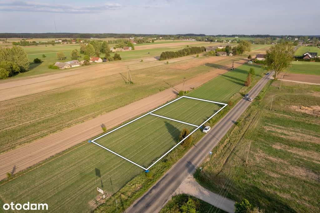 Zgrabna działka budowlana, asfalt, WZ,-6