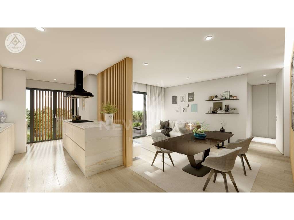 Apartamento T2 Novo com Terraço Privativo, Estacionamento e Piscina... - Grande imagem: 4/20