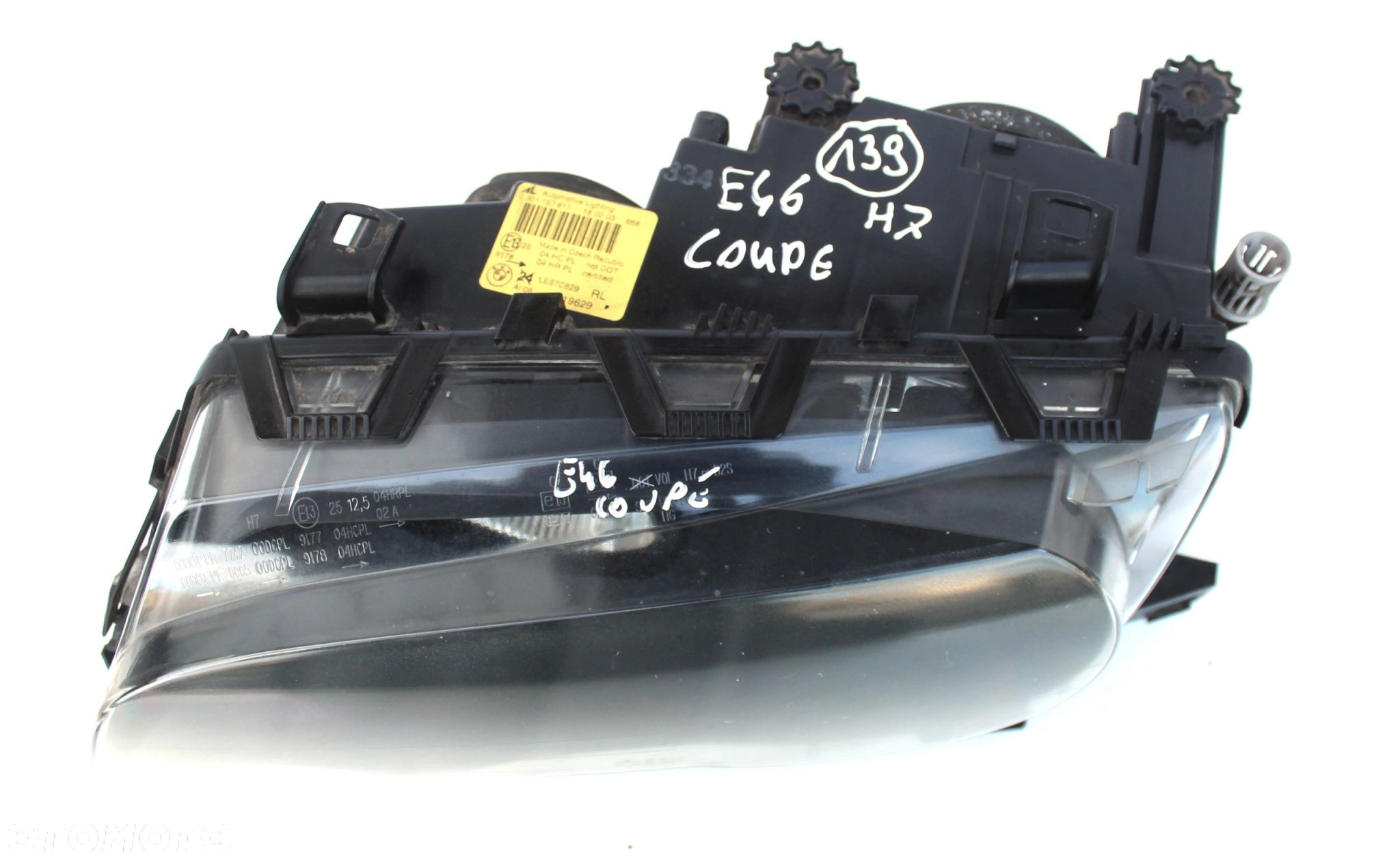 LAMPA PRZÓD PRZEDNIA LEWA BMW E46 COUPE H7 ANGLIK - 3