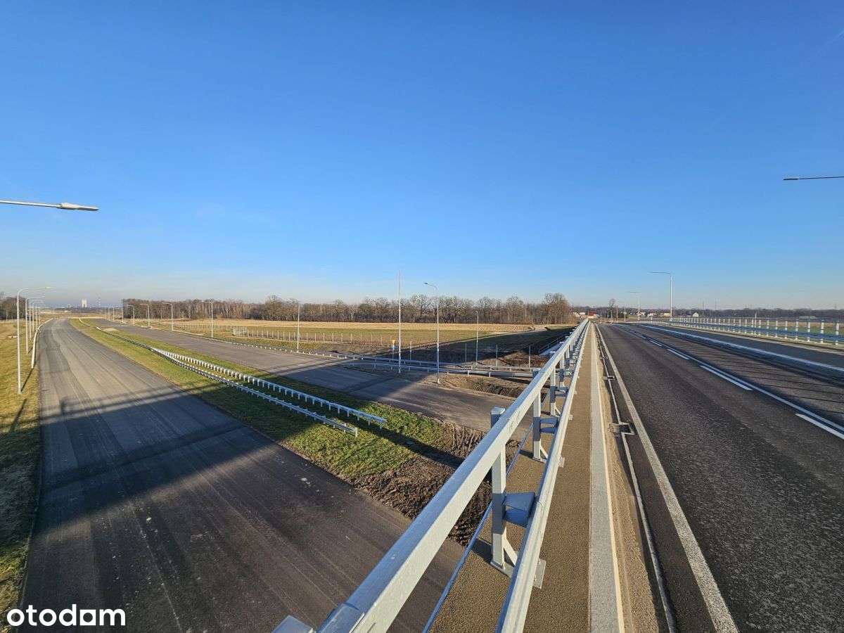 Teren inwestycyjny przy S1 węzeł Oświęcim-1