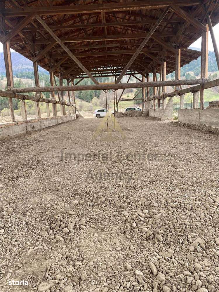 HALE-DEPOZIT DE VANZRE SI TEREN 10000 mp  AGAS jud.Bacau - Imagine principală: 3/17