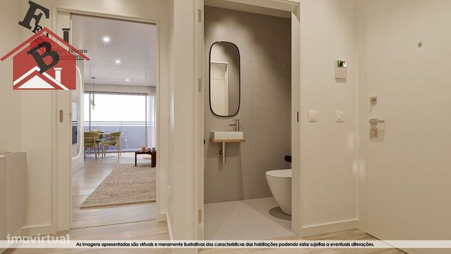 T2 mais 1 NOVO AMPLA VISTA MAR 150M2 SANTA MARINHA GAIA 349.000€-24