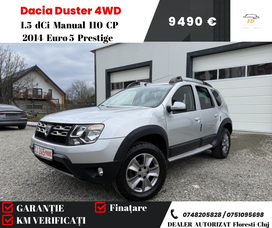 Dacia Duster I [2010 - 2017] dCi 110 FAP 4x4 Prestige 2014