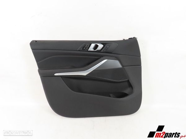 Forra da Porta em Pele Esquerdo/Frente Seminovo/ Original BMW X5 (G05) 514194788... - 1