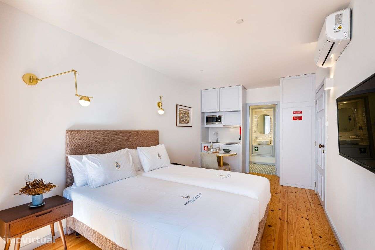 T0 Mobilado e Equipado - Despesas incluídas - Arrendamento Temporário - Grande imagem: 5/9