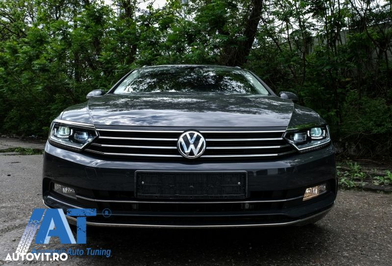 Faruri cu LED Xenon pentru VW Passat B8 3G (2014-UP) Matrix Look - 6