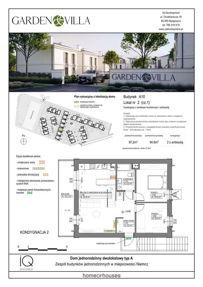 Garden & Villa | przytulne mieszkanie 2_A10 - Pełny obrazek: 2/15