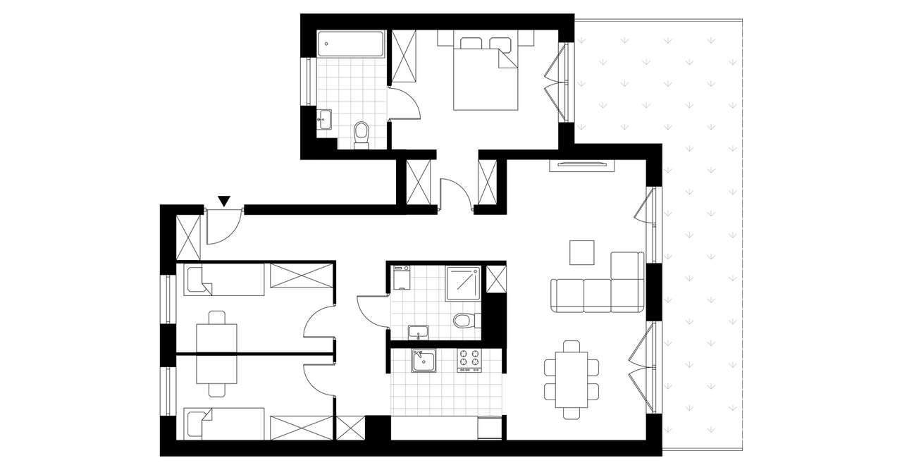 Osiedle Zagajnik | mieszkanie 4-pok. | 26/A - Pełny obrazek: 5/8