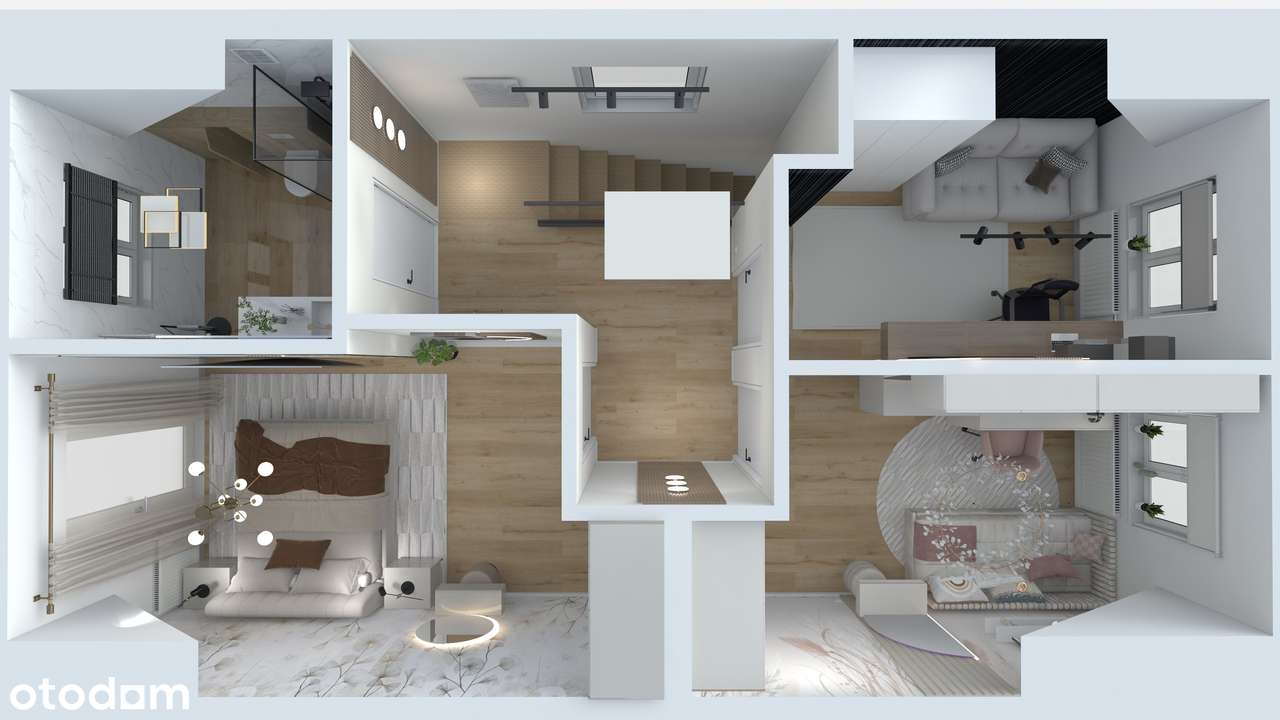 Nowy dom pod miastem w zielonej okolicy. - Pełny obrazek: 4/7