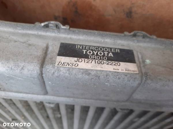 INTERCOOLER TOYOTA AVENSIS II T25 2.0 D-4D 126KM - 5