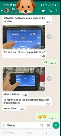 decodare pin safe navigatii auto - 6