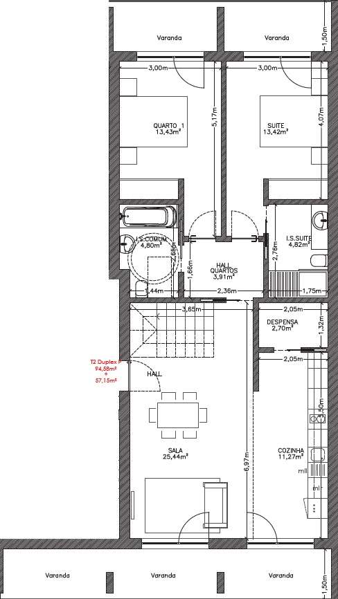 T2 Duplex, Avenida da Europa-10