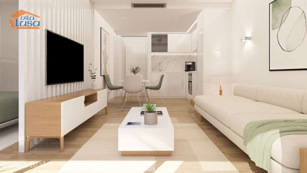 Armação de Pera T0 Novo varanda garagem e piscina na cobertura - Grande imagem: 3/23