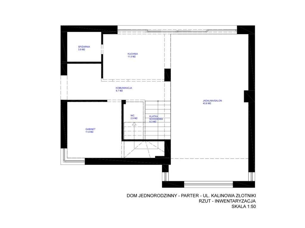 Nowoczesna willa w Złotniki –170 m² do wykończenia-12
