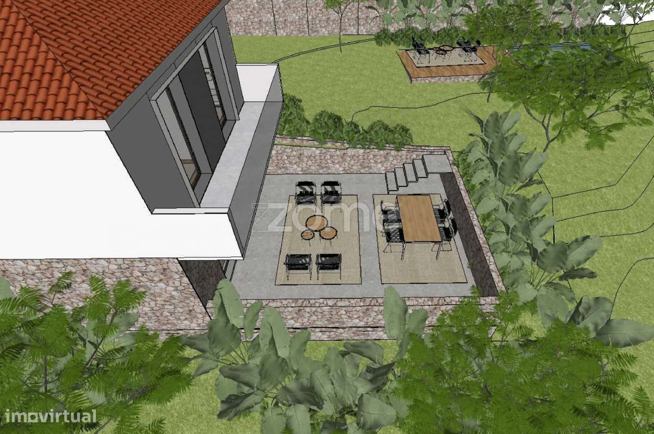 Moradia T3 com projeto aprovado, a1500m do Rio Douro - Valbom Gondomar-25