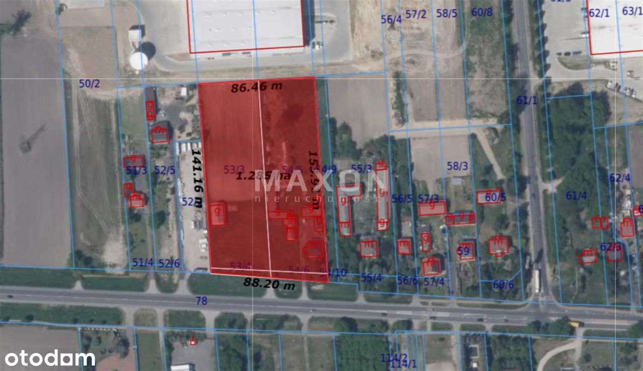 Grunt U/Mn przy Dk92 Warszawa-Poznań 1,28 ha - Pełny obrazek: 5/8