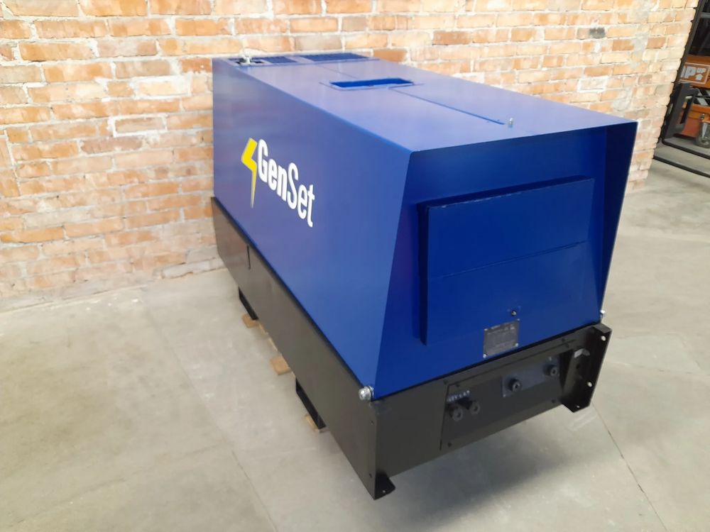 Genset mpm 15/400 ss-ka  fv23% 400v 15kva agregat prądotwórczy import stan idealny po serwisie 2007