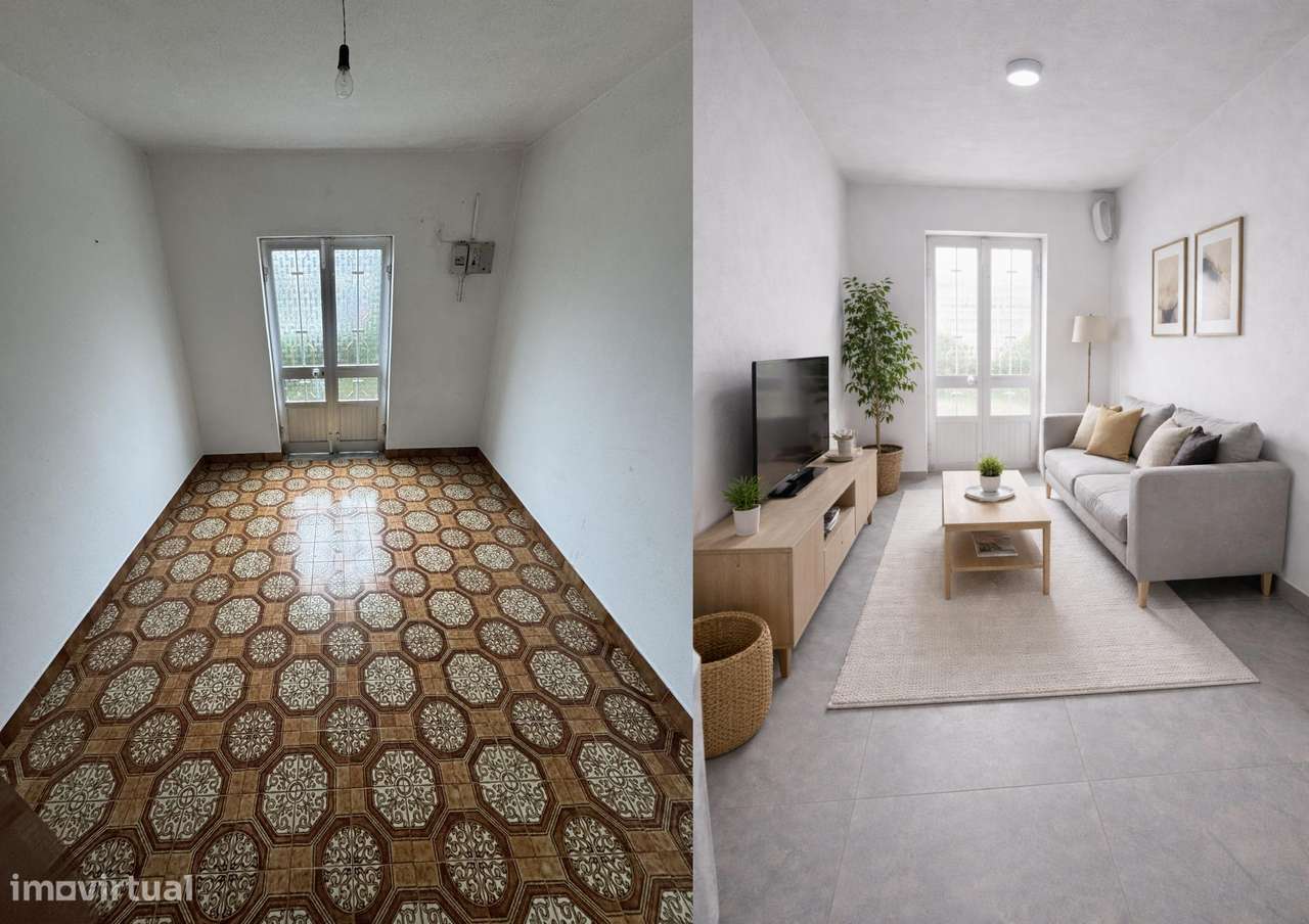 CASA COM POSSIBILIDADE DE FAZER 2 APARTAMENTOS T4 + 1 APARTAMENTO T1 - Grande imagem: 4/13