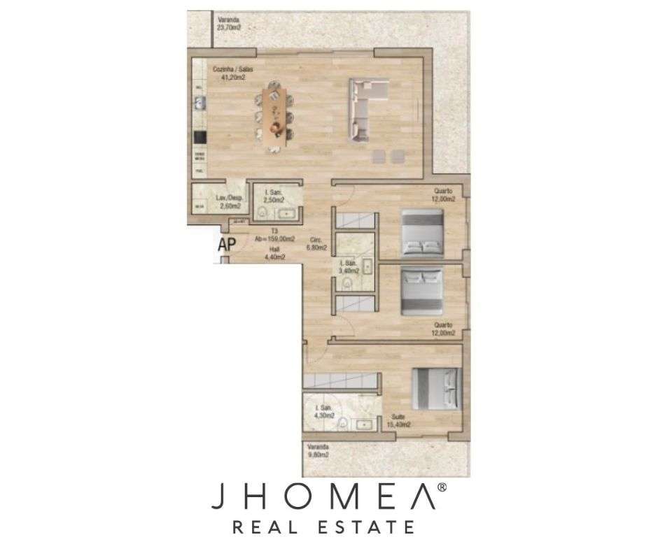 Apartamento T3 | VALLEY PLACE – Forca, Aveiro-7