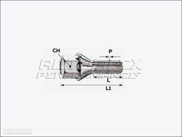 Perno Cónico M12X1.25X39MM - 2