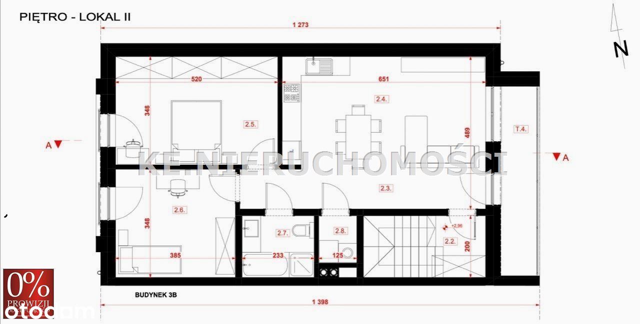 Apartament, 80,23 m², Bełchatów /stan deweloperski
