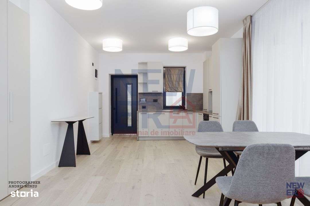 Apartament  NOU 3 camere cu terasa 10 mp in bloc boutique, zona Herest-6