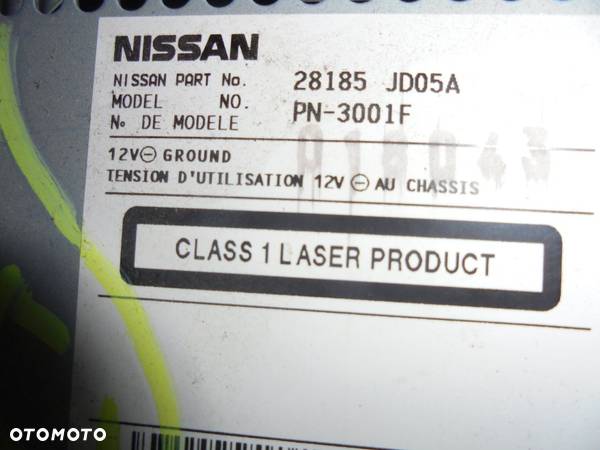 Radio CD Nissan NV200 28185JX50A - 2