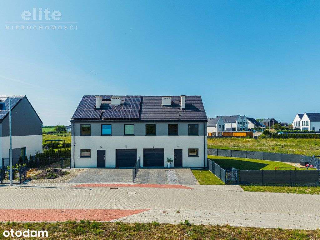 Warzymice 5 pokoi, duża działka garaż pompa ciepła-9