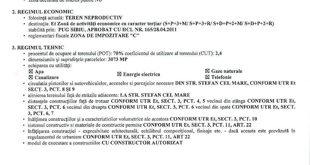 Teren intravilan de vanzare - 10.000 mp - Str. Stefan cel Mare - Sibiu-2