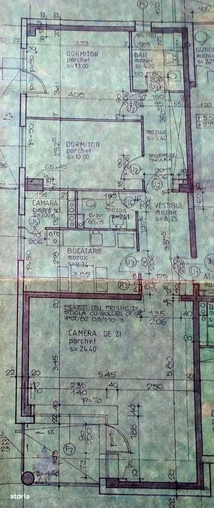 Apartament cu 3 camere decomandat - zona Florilor, cod 8266-3