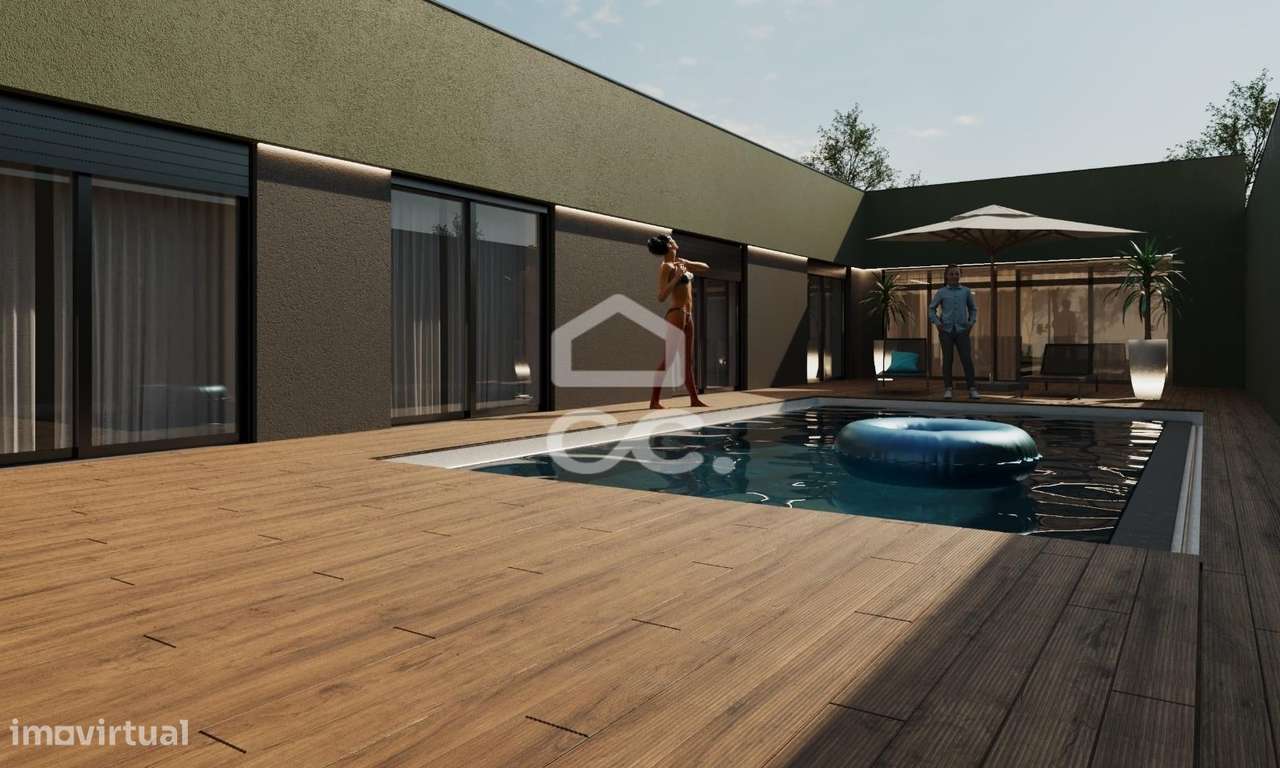 Elegante Moradia Térrea com 4 Suites  em Celeirós - Braga-4