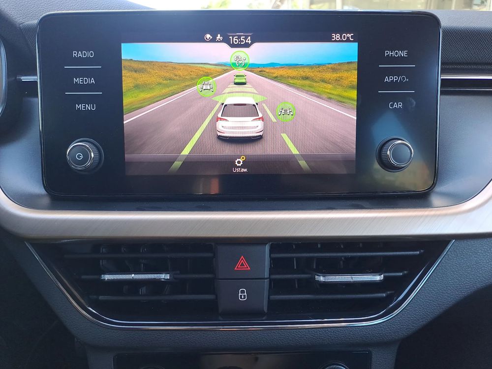 SKODA SCALA Virtual Cockpit Comfort Tech Grzana Kierownica ACC DSG 1,5TSI 150KM