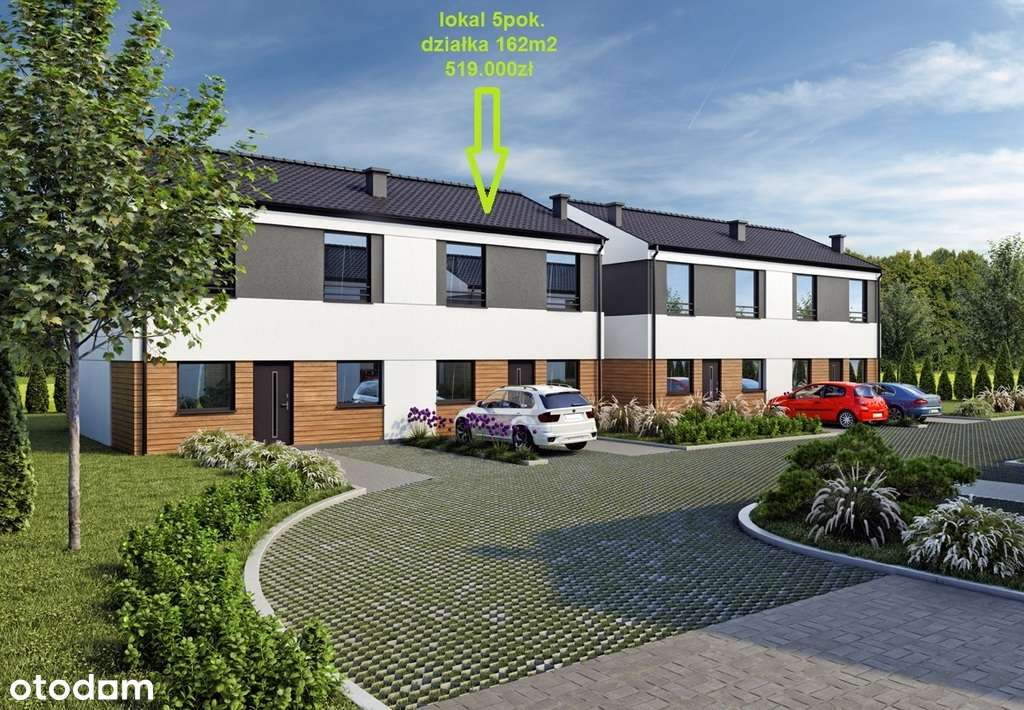 Ostatni bliźniak 90m2 (5pok.), dzielnica Dalki-0