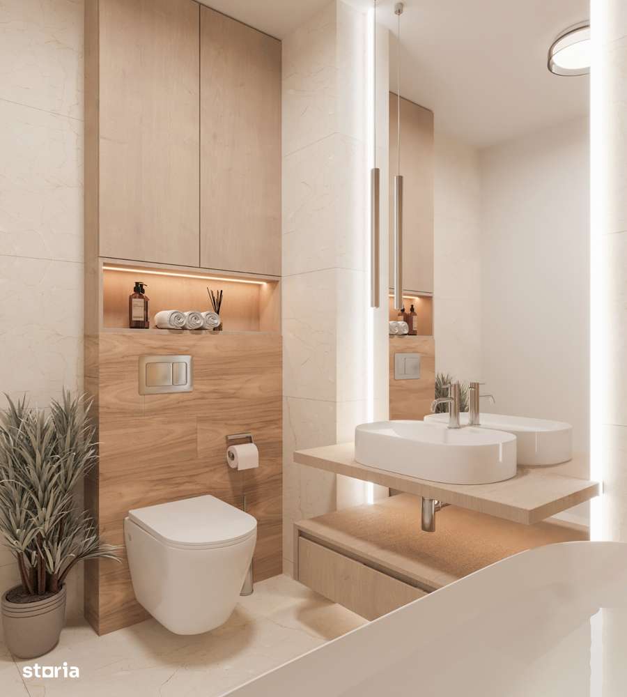 Apartament 2 camere, ansamblu nou, spatii verzi - Imagine principală: 2/14