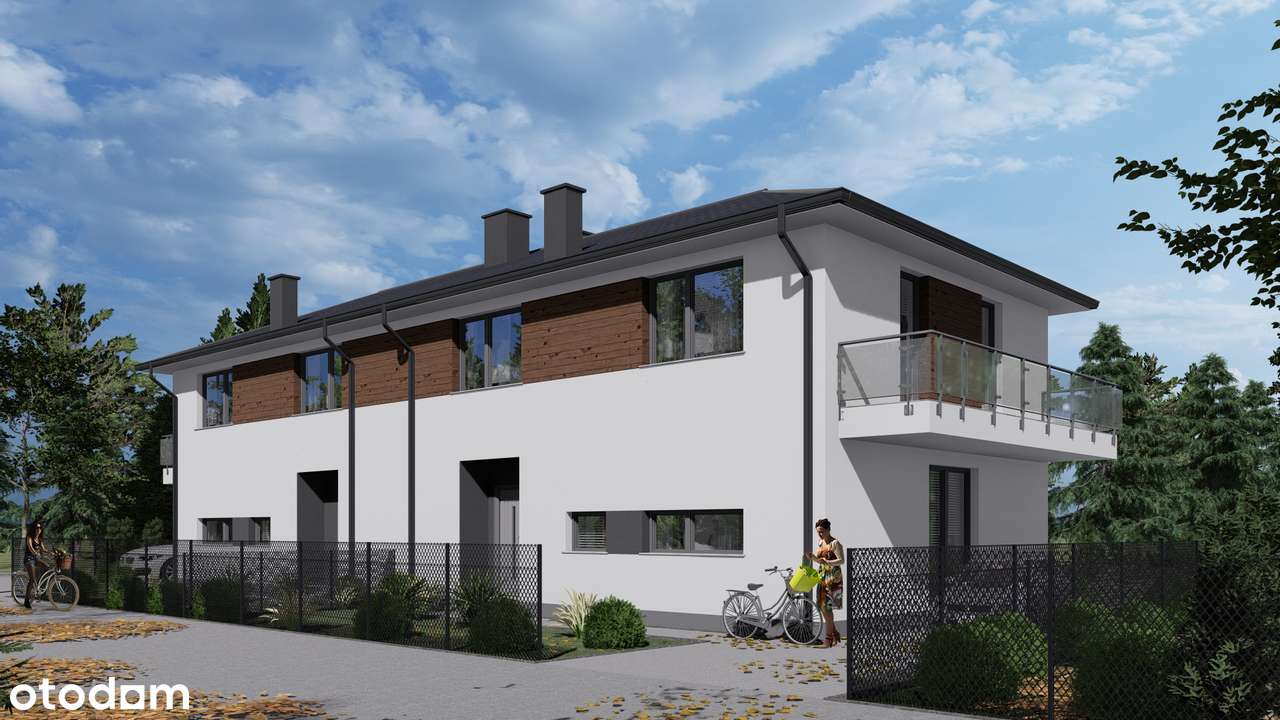 Piastów / Nowy dom, bliźniak 127m² / 5 pokoi / Działka 300m²/ OD ZARAZ