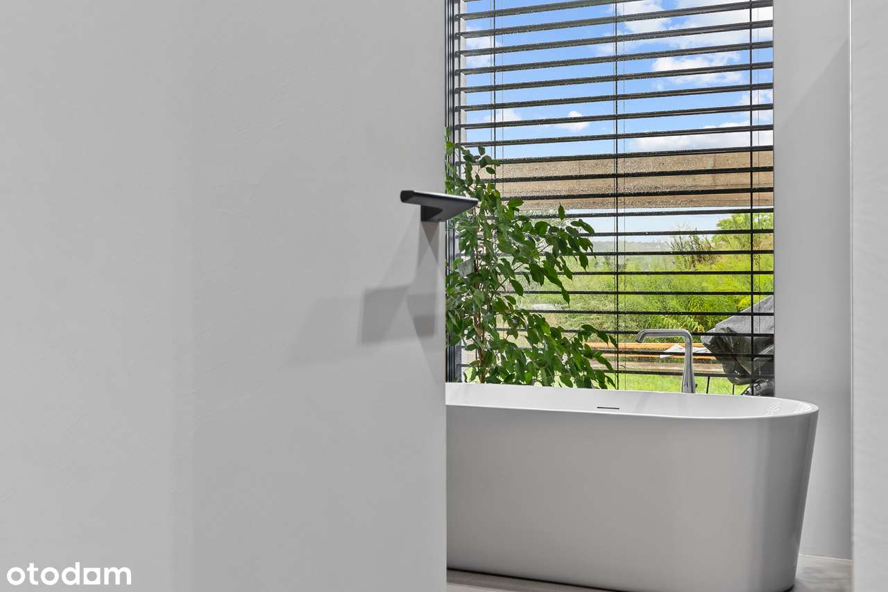 Nowoczesny parterowy dom prawie 6m wysokości, Luksus i elegancja-18