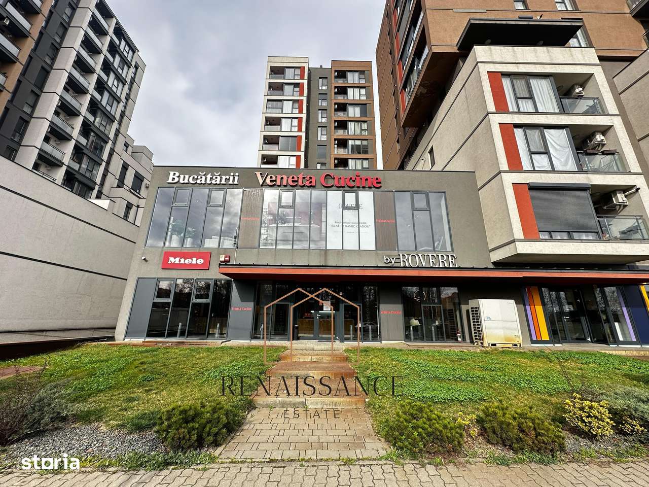 Rebreanu Spatiu Comercial Lux | P+1E 504mp Utili | 9 Parcari Subterane - Imagine principală: 1/6