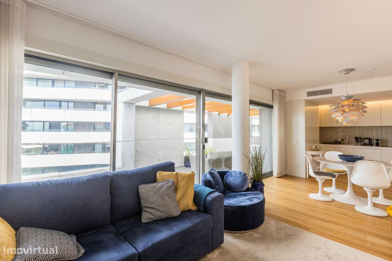 T1 Terraço Vista Mar | T1 Foz do Douro | Apartamento Mobilado Porto - Grande imagem: 4/22