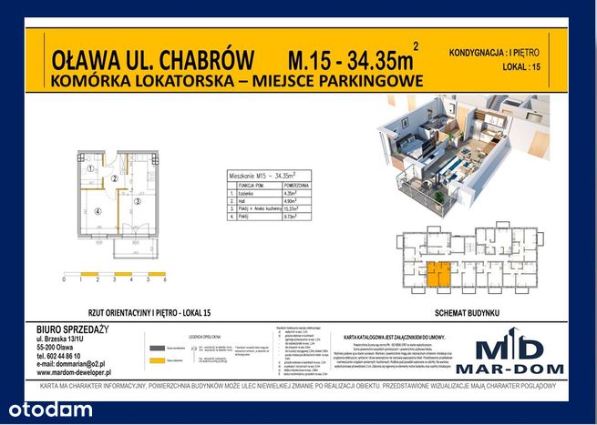 Oława2pokoje-Ip-34,35m2-balkon-klimatyzacja-winda