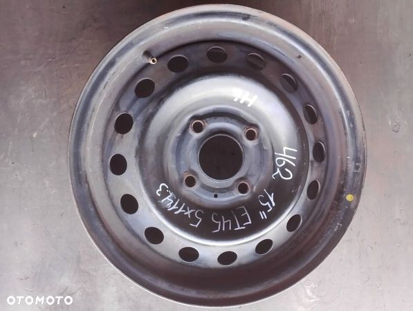 Felga stalowa Nissan Almera 15" 4x114.3 ET 45 - 1